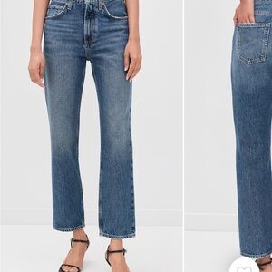 AGOLDE Valen Mid-Rise Straight Leg Jean. Size 29.